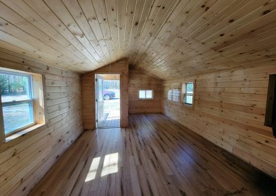 All Wood Tiny Home Interior