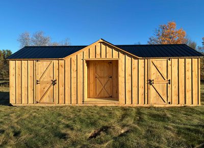Amish Built Horse Barn