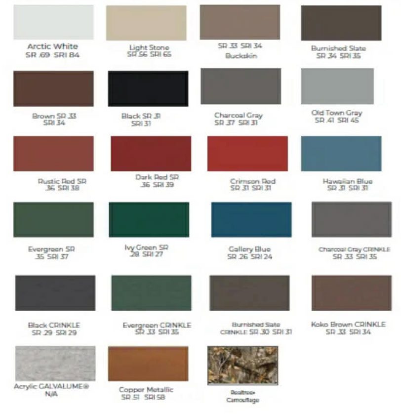 Roofing Color Choices